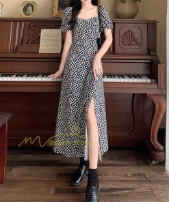 マキシ | ワンピース レディース きれいめ 花柄 ロングワンピース 30代40代50代 Aライン カジュアル お出かけ 着痩せ アウター 上品 夏物 韓国ファッション 通勤通学