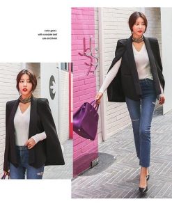 コート・ジャケット | 即日発送ポンチョコート マント ビジネスカジュアルウェア テーラードジャケット グレンチェック フォーマル レディース エレガント S XL L M 千鳥柄 長袖