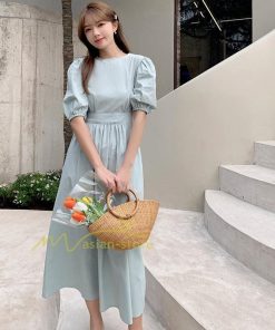 マキシ | ワンピース プリーツワンピース レディース マキシワンピース 無地 森ガール ナチュラル服 エレガント 30代 40代 韓国ファッション 50代 上品 カジュアル 着痩せ