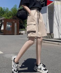 チノ・テーパード・ジョガー・スキニーパン | カーゴパンツ ショートパンツ 無地 五分丈パンツ 夏コーデ ポケット付き オシャレ ストレートパンツ 韓国風 かっこいい ゆったり 2020新制作 アメリカ風 薄手