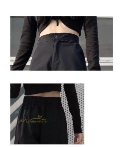 その他 | カーゴパンツ レディース ボトムス ストレート スリム ストレッチ ウエストゴム 着痩せ 格好いい お出かけ カジュアル 着回し ヒップホップ アウトドア シンプル