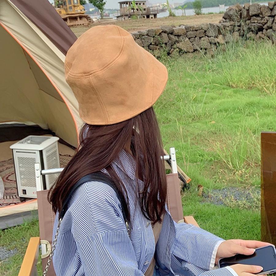 帽子 | バケットハット スエード調レディース帽子