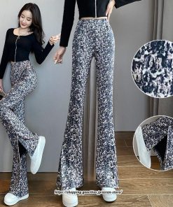 チノ・テーパード・ジョガー・スキニーパン | パンツ レディース フレアパンツ ロングパンツ ヒョウ柄 トレンド カジュアル ハイウエスト スキニーパンツ お出かけ おしゃれ トレンド かわいい 楽ちん