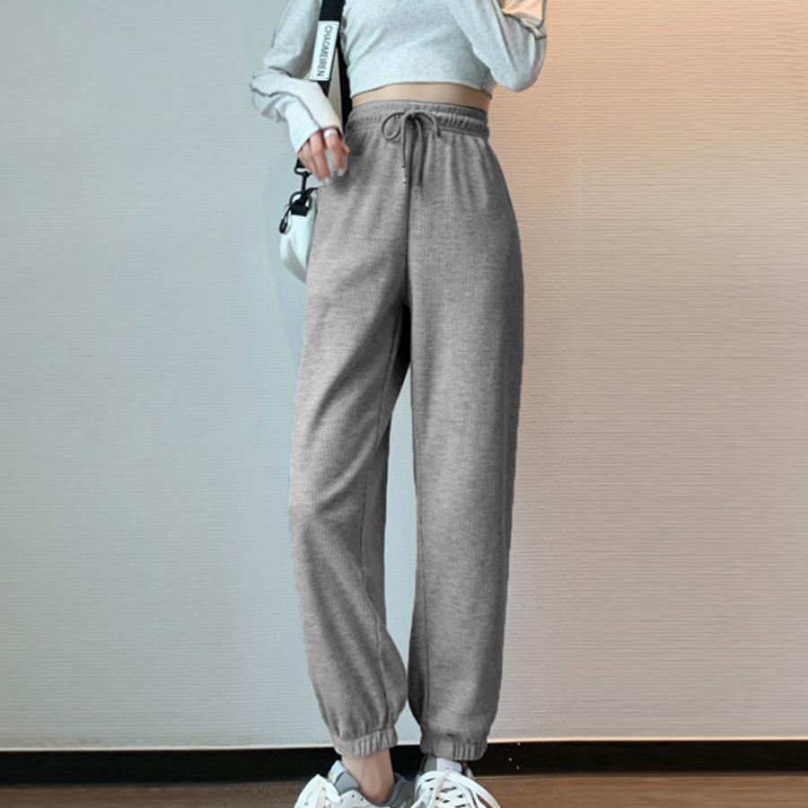 サルエルパンツ | スウェットパンツ ワッフル生地 韓国風