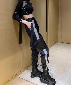 クロップドパンツ | リフレクティブ カーゴパンツ レディース