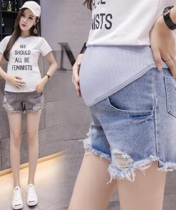 パンツ レギンス | マタニティパンツ 夏パンツ ショートパンツ デニムパンツ 夏マタニティ 産前産後 妊婦 妊娠 ママ パンツ サマー お腹包む ダメージ加工 可愛い ゆったり