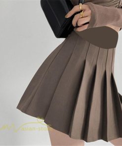 スカート | マタニティレディース ミニ夏 サマー マタニティウェア きれいめ プリーツ可愛い ママ おしゃれ 韓国風 無地 ウエスト調整 上品