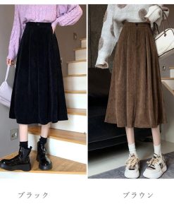 フレアスカート | コーデュロイスカート 秋冬フレアスカート
