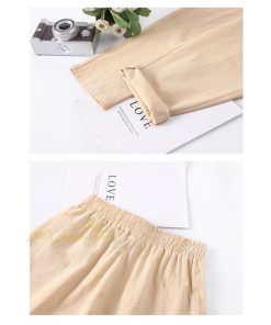 チノ・テーパード・ジョガー・スキニーパン | パンツ テーパードパンツ レディース 無地 9分丈 秋 リネン混 着痩せ シンプル 可愛い ウエストゴム カジュアル ワイドパンツ ゆったり OL ビジネス きれいめ