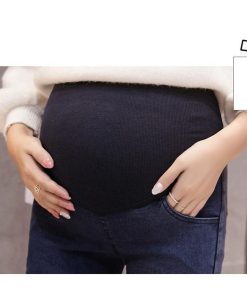 マタニティ | レギンス デニム パンツ ズボン おしゃれ 妊婦服 ジーンズ スキニーデニム ストレッチ ジーパン 妊婦 妊娠 脚長 中期 美脚 産後 初期 トレンド