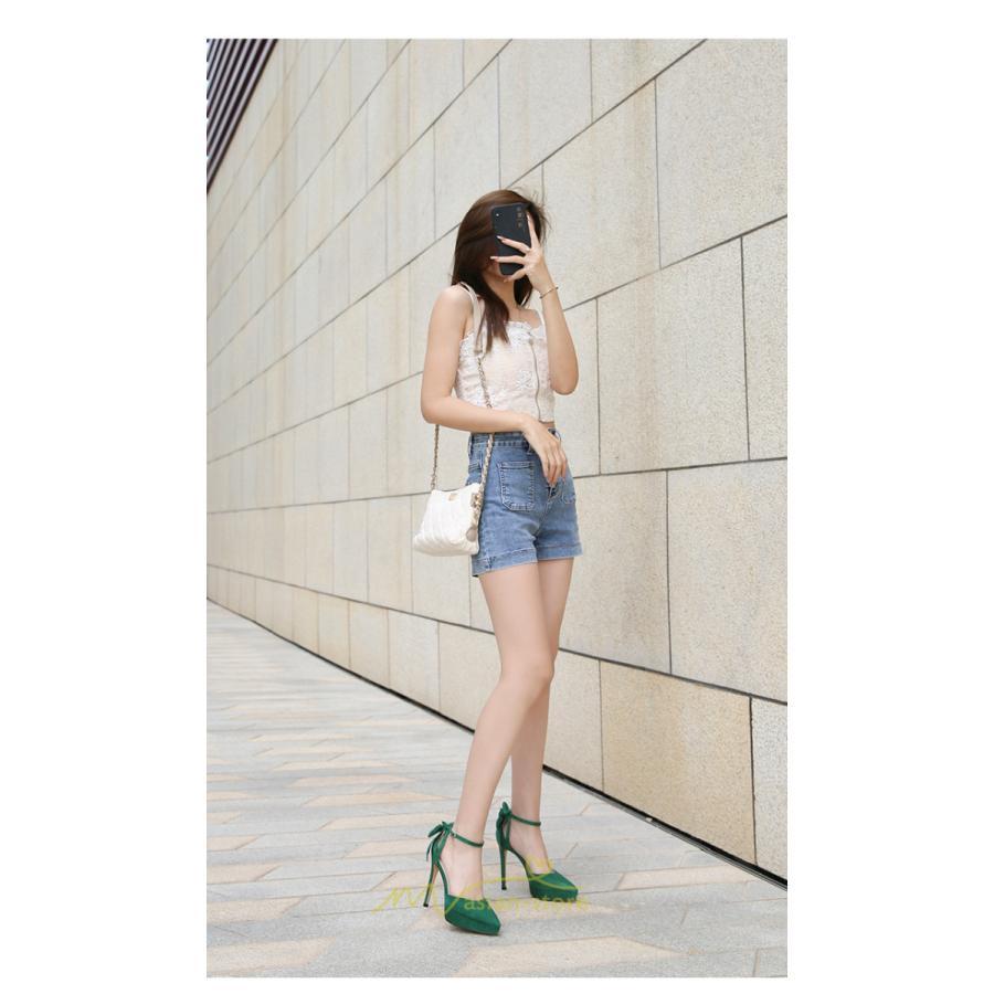 パンプス | ハイヒール レディース 靴 美脚 大きいサイズ スエード表面 パーティ 履きやすい 歩きやすい 痛くない アウトドア ストラップ付き おしゃれ 動きやすい