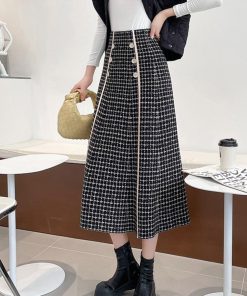 フレアスカート | フレアスカートニットスカートハイウエスト