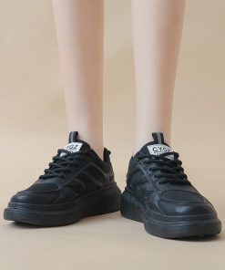 スニーカー | レディースシューズ レースアップ ローカット 厚底靴 履きやすい カジュアルシューズ フラットシューズ ローカットシューズ