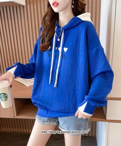 パーカー | レディース フード付き シンプル ゆったり 大きめ おしゃれ かわいい M L XL XXL 暖かい 部屋着 春 秋 冬 プルオーバー送料無料 シンプル