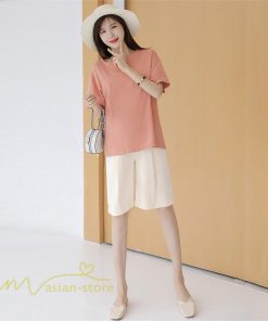 パンツ レギンス | マタニティ パンツ レディース ハーフパンツ サマーパンツ 夏服 無地 ウエスト調整 無地 可愛い マタニティウェア ショート丈 妊婦服 おしゃれ 上品 ゆったり
