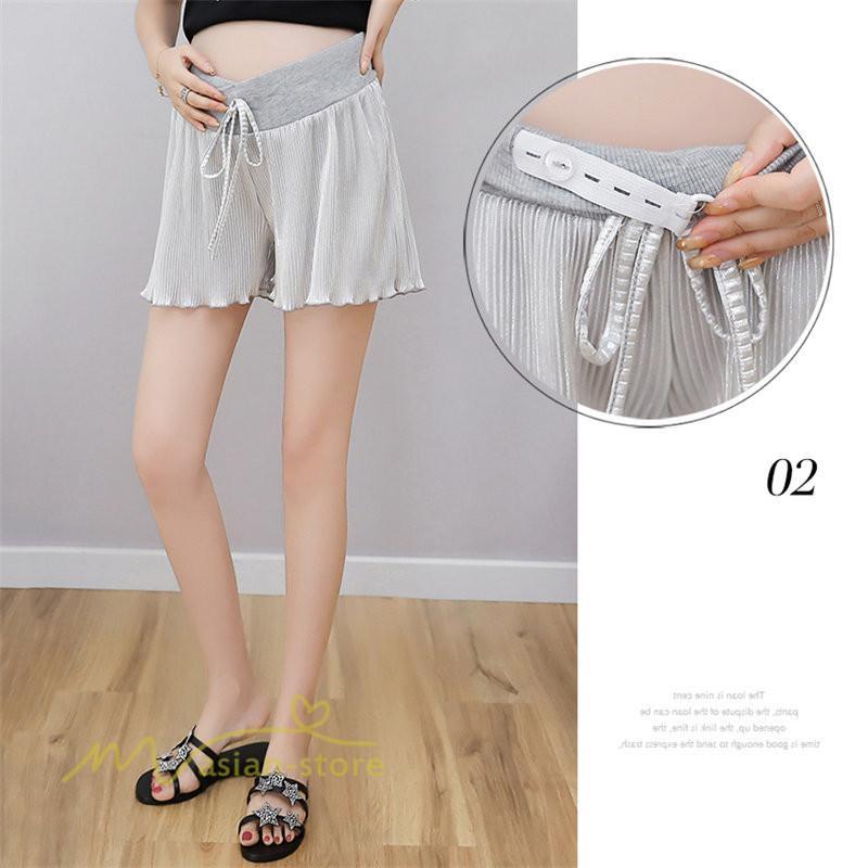 ショートパンツ | マタニティウェア パンツ マタニティパンツ サマーパンツ 夏 部屋着 カジュアル レディース ゆったり ウエスト調整 妊婦 マタニティ おしゃれ 大きいサイズ