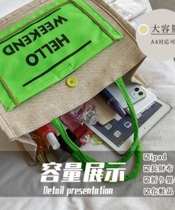 ハンドバッグ | ジュートバッグ 春夏リネン