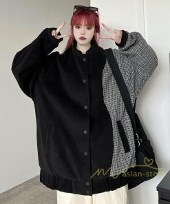 コート・ジャケット | ジャケット レディース アウター 長袖 ブルゾン メンズ スタンドカラージャケット トップス 20代30代 ゆったり 40代50代 オーバー Oversize 羽織り 秋冬