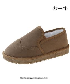 ローファー | モカシン レディース 軽量 靴 あったか シューズ 裏起毛 防寒 裏ポア カジュアル 冬 可愛い フラット 柔らかい 防寒対策