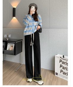 チノ・テーパード・ジョガー・スキニーパン | ワイドパンツ レディース 冬 秋 黒 きれいめ ワイドパンツルック ボトムス ウエストゴム  10代20代30代40代50代 着痩せ カジュアル ゆったり 体型カバー