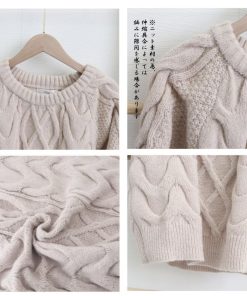 ニット・セーター | 韓国風 ケーブル編み ニット レディース