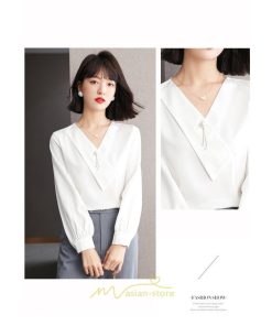 シャツ・ブラウス | ブラウス シャツ レディース 秋 冬 長袖 トップス 羽織り 上品 40代 30代 20代 おしゃれ キレイめ 可愛い 着痩せ お出かけ 旅行 上品 お出かけ オシャレ