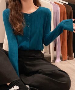 カーディガン | ニットリブニット 羽織り