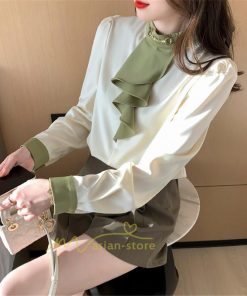 シャツ・ブラウス | ブラウス レディース 長袖 ブラウスシャツ ボウタイ フォーマル チュニック 大人 春 夏 春夏 フォーマル スーツ トップス 20代 30代 2022作 OL 高級感 母 ママ