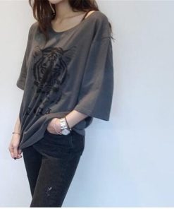 tシャツ・カットソー | Tシャツ レディーストップスTシャツ ゆったりTシャツ 可愛い カジュアル 半袖 M L XL XXL おしゃれ コットン上着 柔らか 通学通勤 学院 肌触り良さ 2020春夏