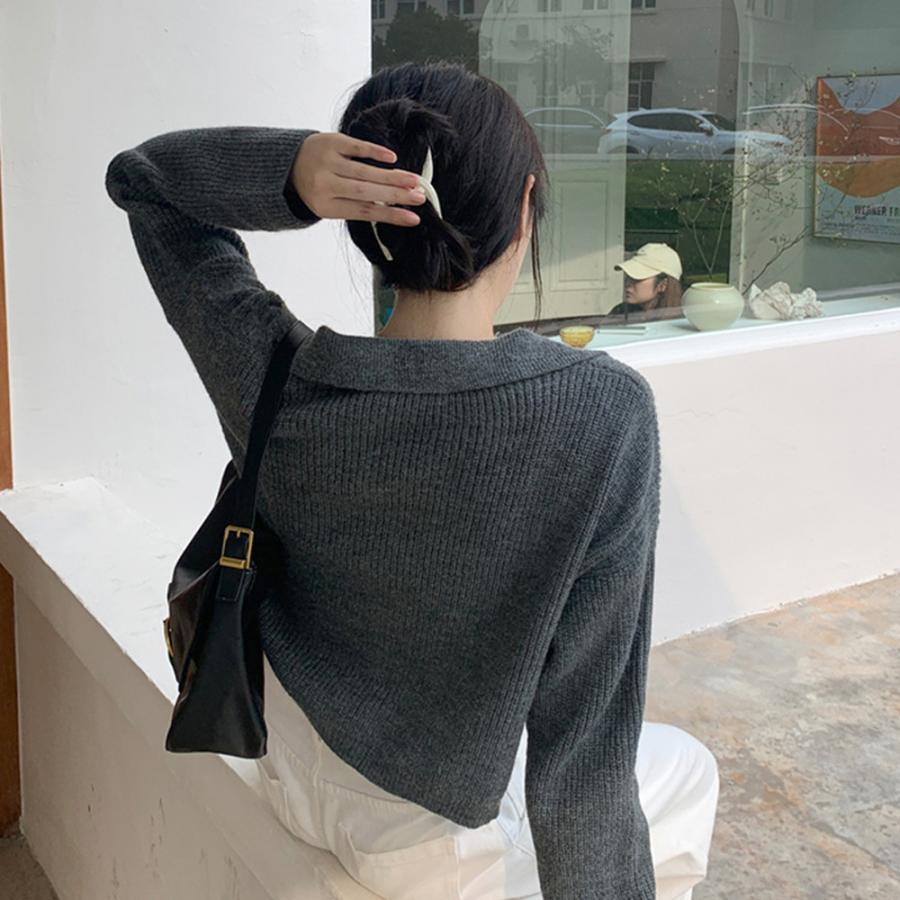 カーディガン | ショート丈ニット トップス