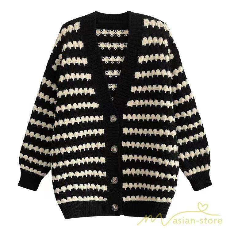 カーディガン | ニットレディース 2022秋冬 羽織り ニット アウター セーター フロントボタン 長袖 秋ニット 通学通勤 トップス 大人 20代50代