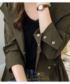 コート・ジャケット | ジャケット レディース 春 50代 40代 30代 20代 秋 カジュアル フード付き 春秋コート ロングコート 無地 コート コーデ 長袖 秋服 お洒落 秋 ロング丈