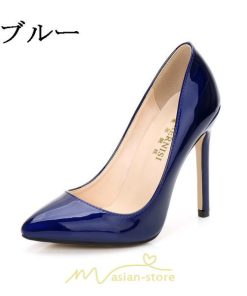 パンプス | 痛くない ハイヒール ポインテッドトゥ パンプスピンヒール 美脚ヒール 11CM 結婚式 リクルート 冠婚葬祭 フォーマル 就活 通勤