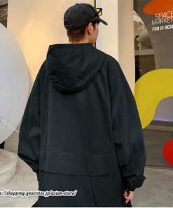 パーカー ジャケット コート | パーカー メンズ シンプル 秋 冬 コーデ 薄手 ゆったり 体型カバー フード付き カッコウイイ 大きいサイズ 秋物 トップス 長袖 プルオーバー トレーナー