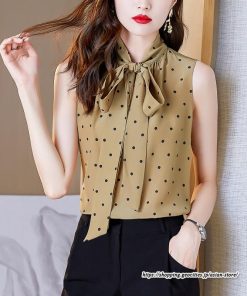 キャミソール タンクトップ | タンクトップ ドット柄 レディース 秋 秋服 レイヤード インナー ノースリーブ 重ね着 とろっと滑らかな肌触りの落ち感素材 しわにくい リボン ベーシック