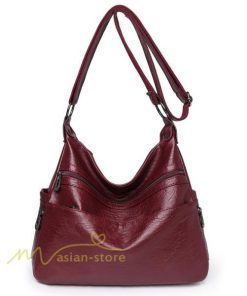 女性用バッグ | ショルダーバッグ レディース 大きめ 大容量 レザー かわいい 可愛い 軽量 斜めがけ 2way ショルダー おしゃれ トレンド ママ 上品 通学 通勤 斜めがけバッグ