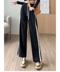 チノ・テーパード・ジョガー・スキニーパン | スウェットパンツ レディース コーデ ボトムス ワイドパンツ 美脚 ハイウェスト スリム 着痩せ ロング 送料無料 サイドライン お出かけ 部屋着 美脚 脚長