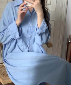 シャツ・ブラウス | シャツワンピース ロングシャツカーデ