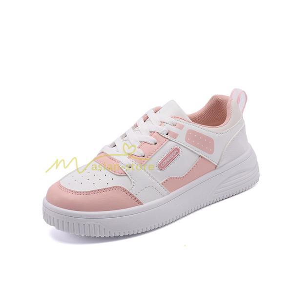 スニーカー | スニーカー レディース レディースシューズ ローカット 靴 フラットシューズ ぺたんこ ウォーキングシューズ Pu革 厚底スニーカー 厚底靴 美脚 歩きやすい