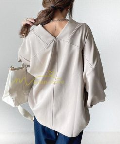 ｔシャツ・カットソー | 長袖Tシャツ レディース トップス ドルマンスリーブ Vネック 30代40代 無地 大人 切り替え ブラウスシャツ Tシャツ 長Ｔ 可愛い 体型カバー