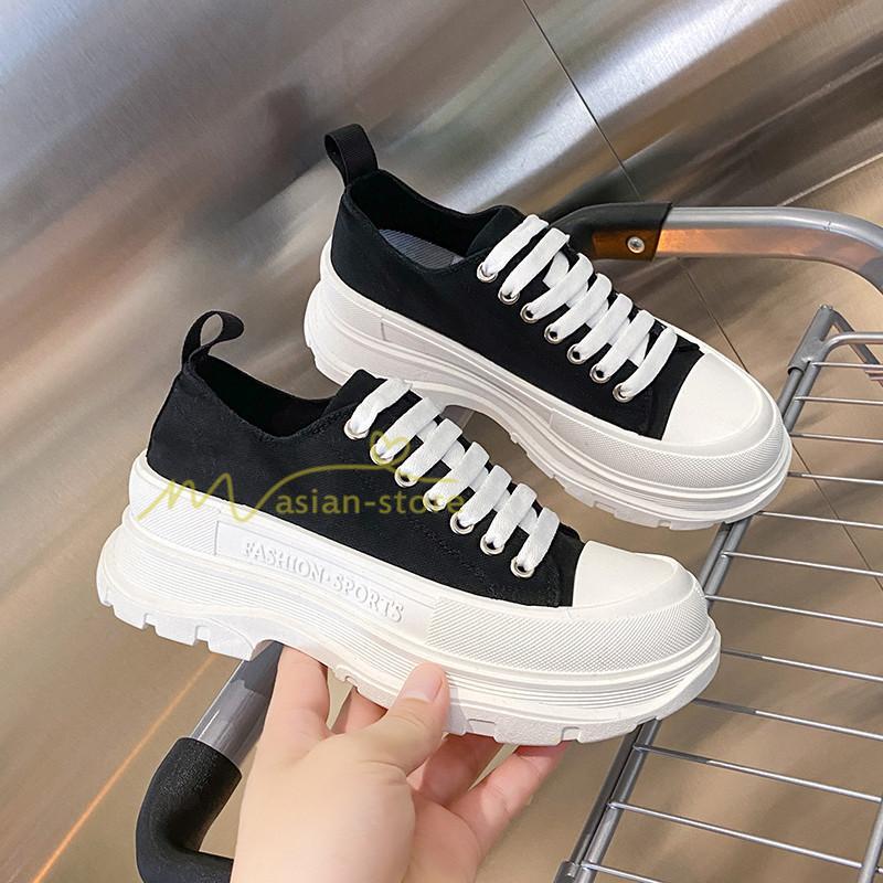 スニーカー | スニーカー レディース メンズ レディースシューズ ローカット 靴 ウォーキングシューズ キャンバス 美脚 お揃い Pu革 歩きやすい 厚底送料無料