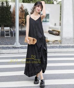 マキシ | ジャンパースカート レディース サロペット オールインワン キャミワンピース 無地 オーバーオール ゆったり カジュアル 通勤 20代30代40代 エレガント 不規則