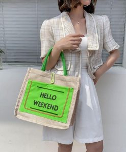 ハンドバッグ | ジュートバッグ 春夏リネン