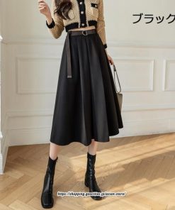 スカート | 秋 冬 レディース 厚手 ボトムス ロング フレア秋 冬 秋冬 大人 Aライン防寒 あったか 冬 送料無料 あたたか 暖か ラシャ