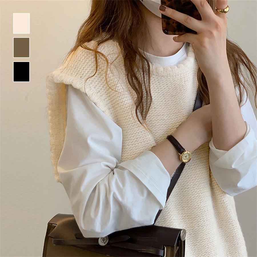 ニット・セーター | ニットベスト レディース ニットジレ