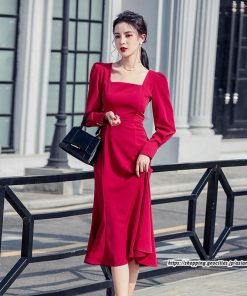 タイト | セクシーワンピース 二次会ワンピース 上品 高級感 ワンピース 長袖 タイトワンピース スリム 美ライン オフィス お呼ばれワンピース 結婚式 通勤 フォーマル