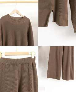 セットアップ | セットアップニット 秋冬 スリット 韓国