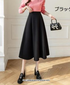 スカート | ロング秋 冬 レディース ボトムス ロング Aライン防寒 あったか 冬 暖か あたたか 秋冬 厚手 40代 30代 ラシャ 送料無料 50代
