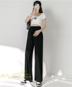 パンツ レギンス | パンツ マタニティパンツ レディース ワイドパンツ サマー 夏 ゆったり 薄手 カジュアル おしゃれ 大きいサイズ 体型カバー 上品 無地 マタニティウェア リブ