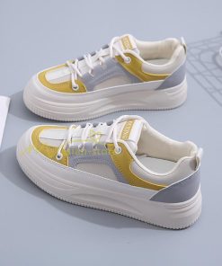 スニーカー | スニーカー　レディース レディースシューズ ローカット 靴 フラットシューズ ぺたんこ ウォーキングシューズ 厚底スニーカー Pu革 厚底靴 歩きやすい 美脚